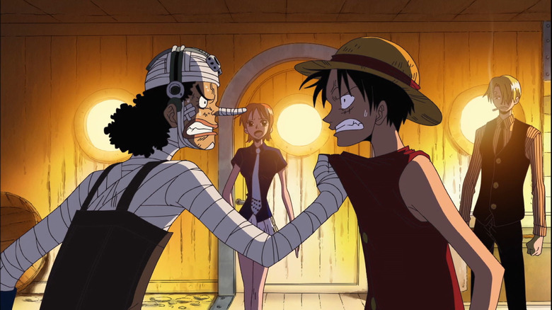 One Piece, Luffy vs. Usopp! The Spirit of the Clashing Men