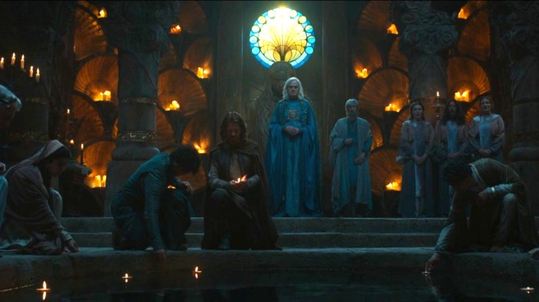 Funeral service in Númenor