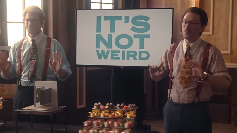 Andy Samberg Akiva Schaffer "It's Not Weird" presentation Sushi Glory Hole