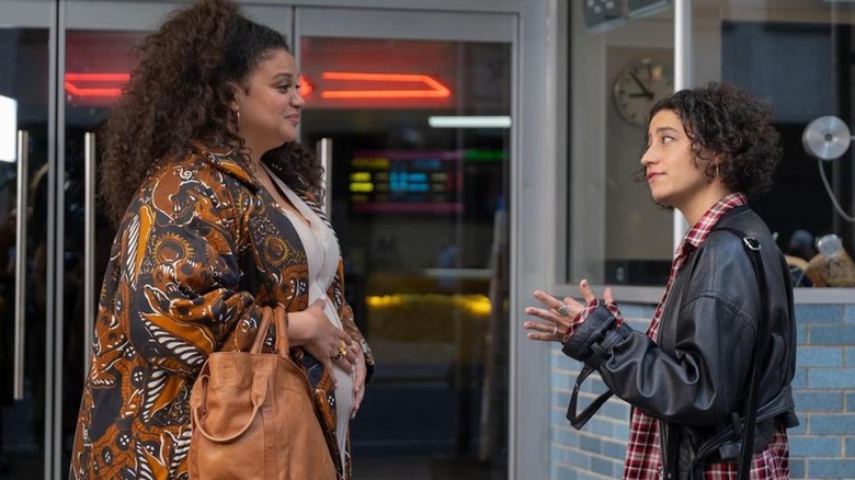 Michelle Buteau and Ilana Glazer in Babes