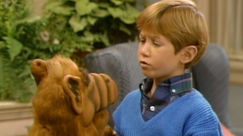 ALF and Brian Tanner share a moment