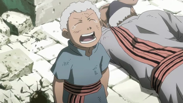 Fullmetal Alchemist crying Ishvalan child