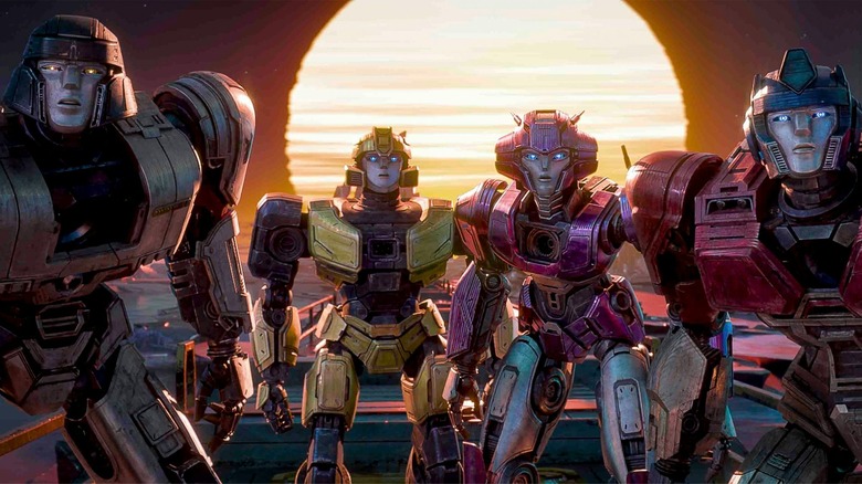 Transformers One Megatron, Optimus, Bumblebee