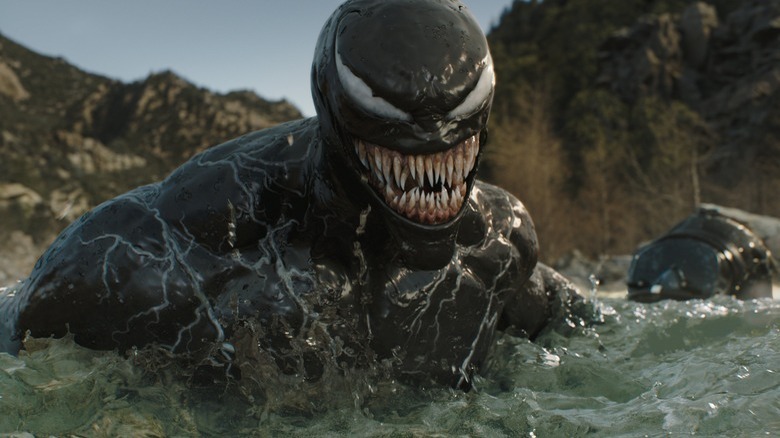 Venom: The Last Dance Venom emerges from water