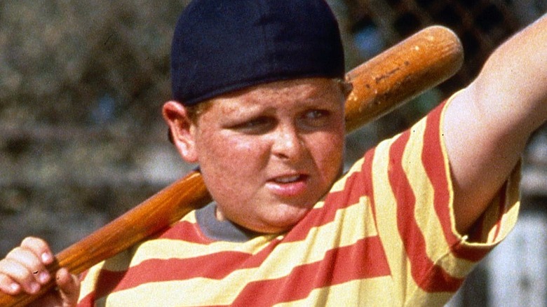 Sandlot freckled kid calls his shot