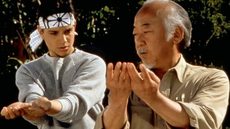 The Karate Kid Ralph Macchio Pat Morita