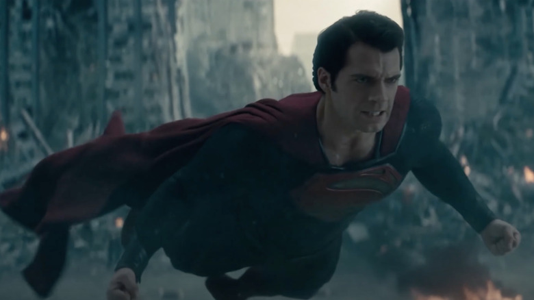 Superman prepares for battle in Man of Steel