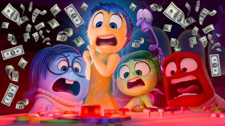 Inside Out 2 emotions money 