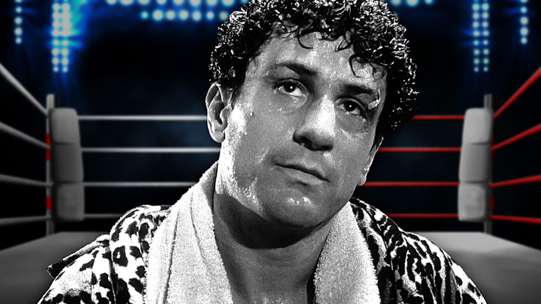 Robert De Niro as Jake LaMotta in Raging Bull