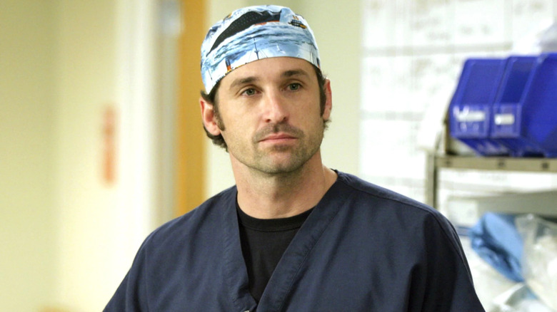 Derek Shepherd ferry boat scrub cap Grey's Anatomy