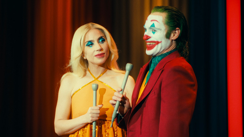 Lady Gaga and Joaquin Phoenix in Joker Folie a Deux