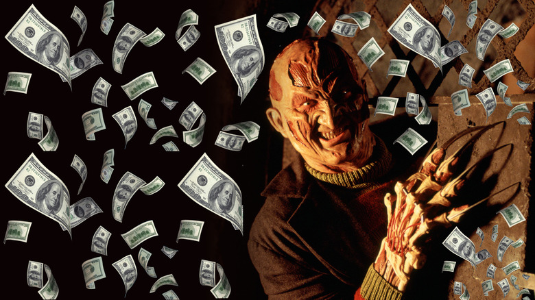 Wes Craven's New Nightmare Freddy Krueger money