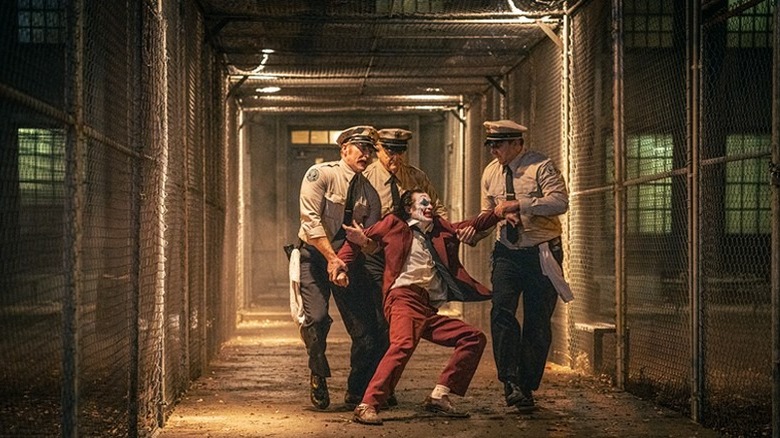 Joker Folie a Deux prison guard scene