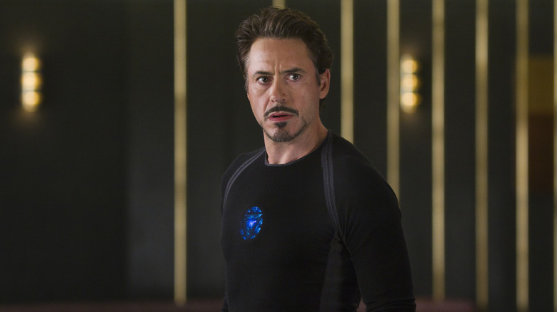 Tony Stark concerned in The Avengers