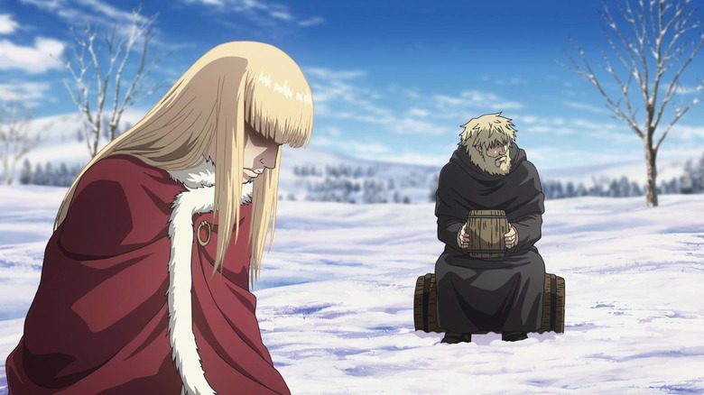 Canute and Father Willibald Vinland Saga