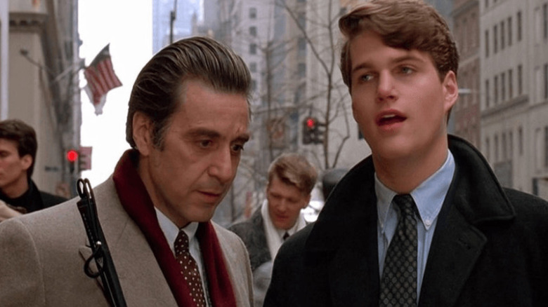 scent of a woman chris o'donnell and al pacino talking