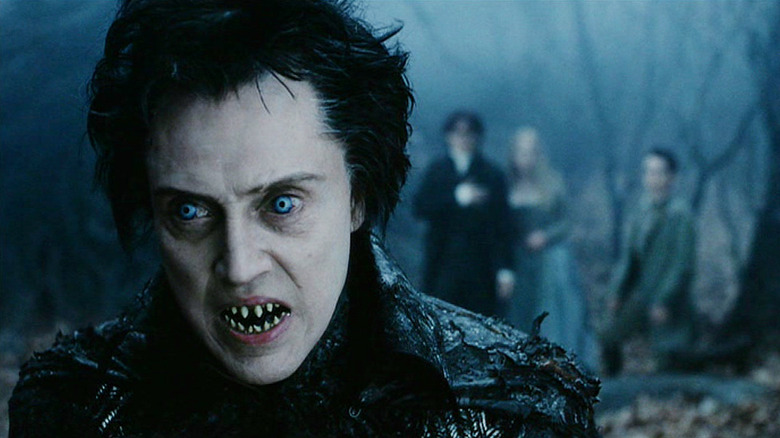 Christopher Walken snarling