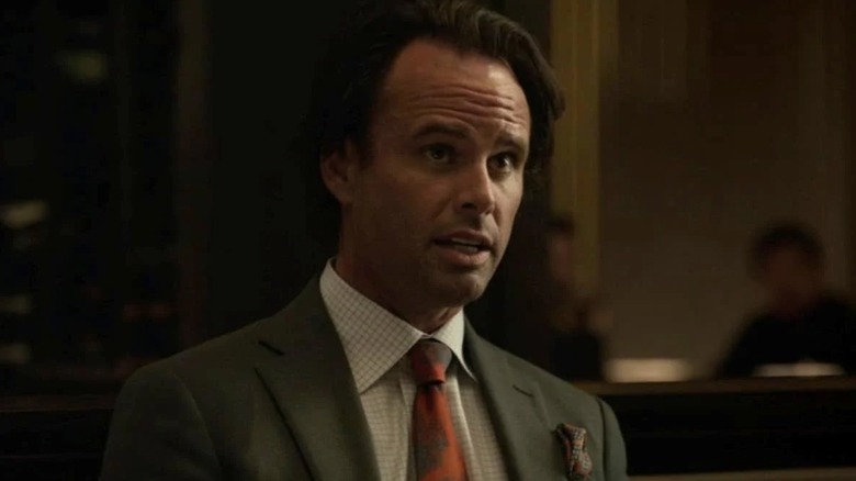 Sonny Burch in warm wooden dining room in Ant-Man and the Wasp