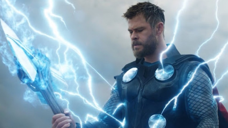 Thor Stormbreaker lightning