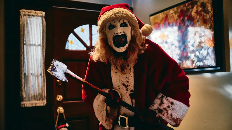 Terrifier 3 art santa axe