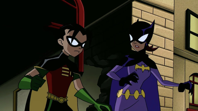 The Batman 2004 Robin and Batgirl