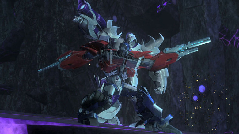 Transformers Prime One Shall Rise season 1 finale Optimus Prime and Megatron